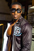 HEED NYC Luxury Black Frame "Blue Tint" Eyewear